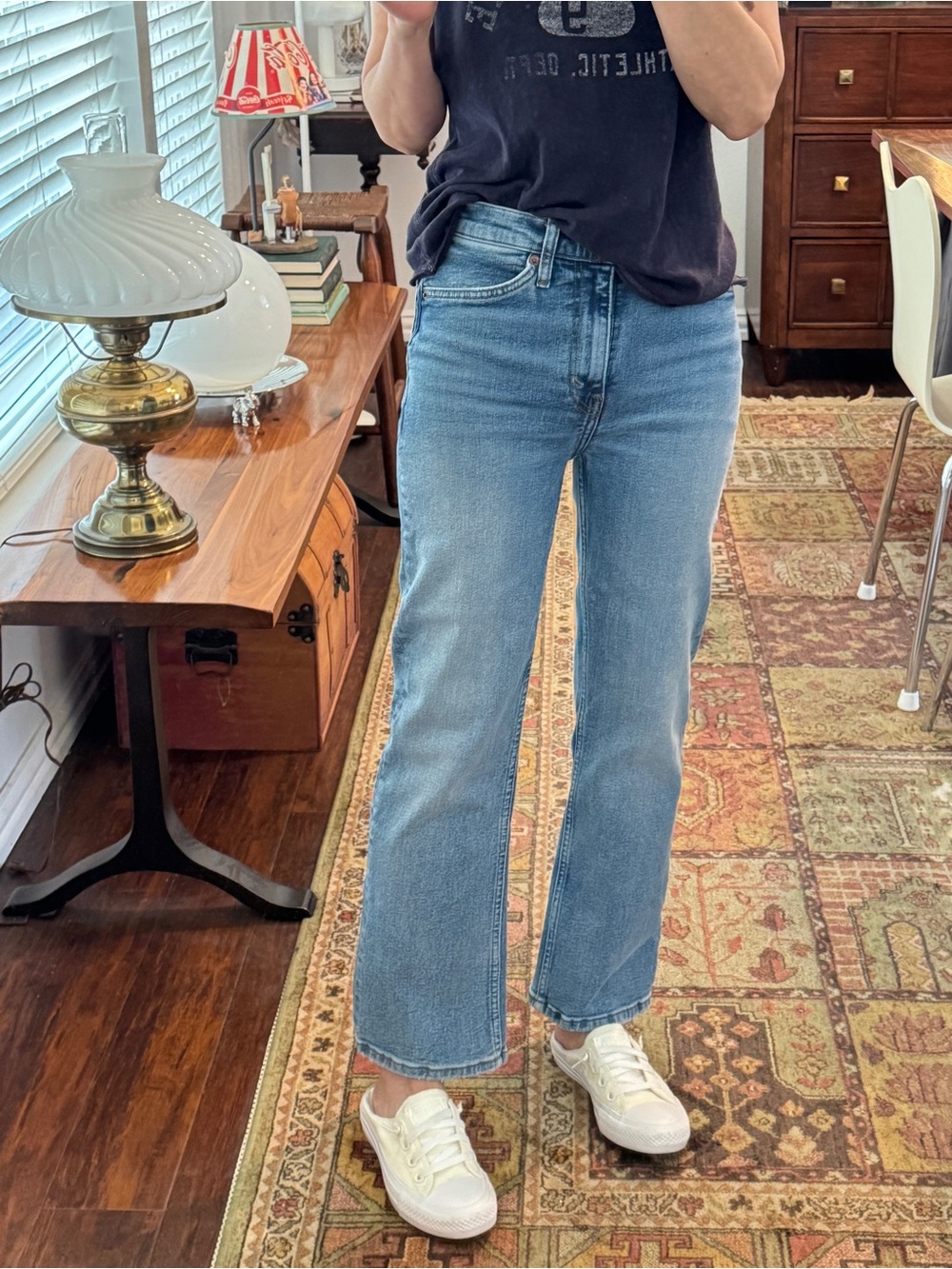 Re/Done The Comfort Stretch 70s Crop Boot Size 25